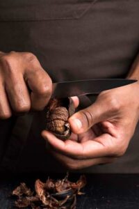 Fermented Black Chestnuts Image
